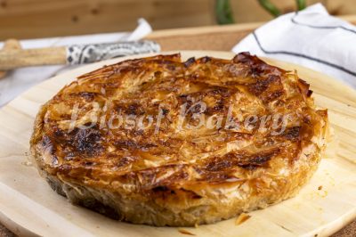 ДОМАШЕН ЩРУДЕЛ С ЯБЪЛКИ, ОРЕХИ, СТАФИДИ около 1.5 кг.